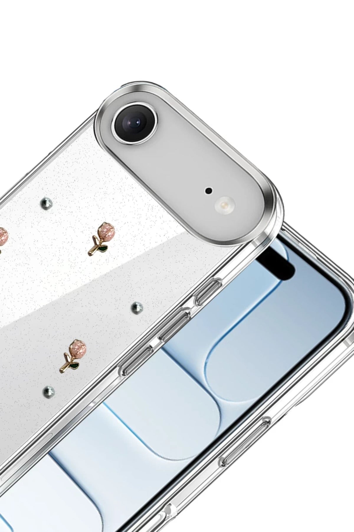 Apple iPhone 17 Air Uyumlu Fiyonk Desenli Kapak - Desen 6