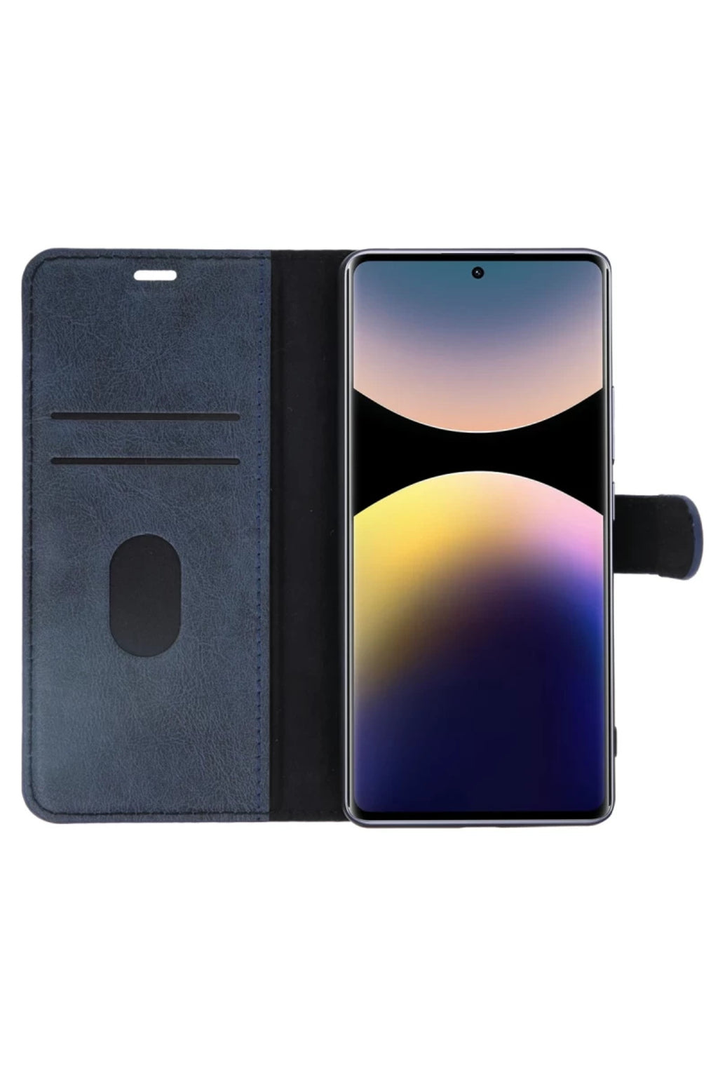 Xiaomi Redmi Note 14 Pro 4G Uyumlu Kılıf Trend S Plus Kapaklı Kılıf - Lacivert