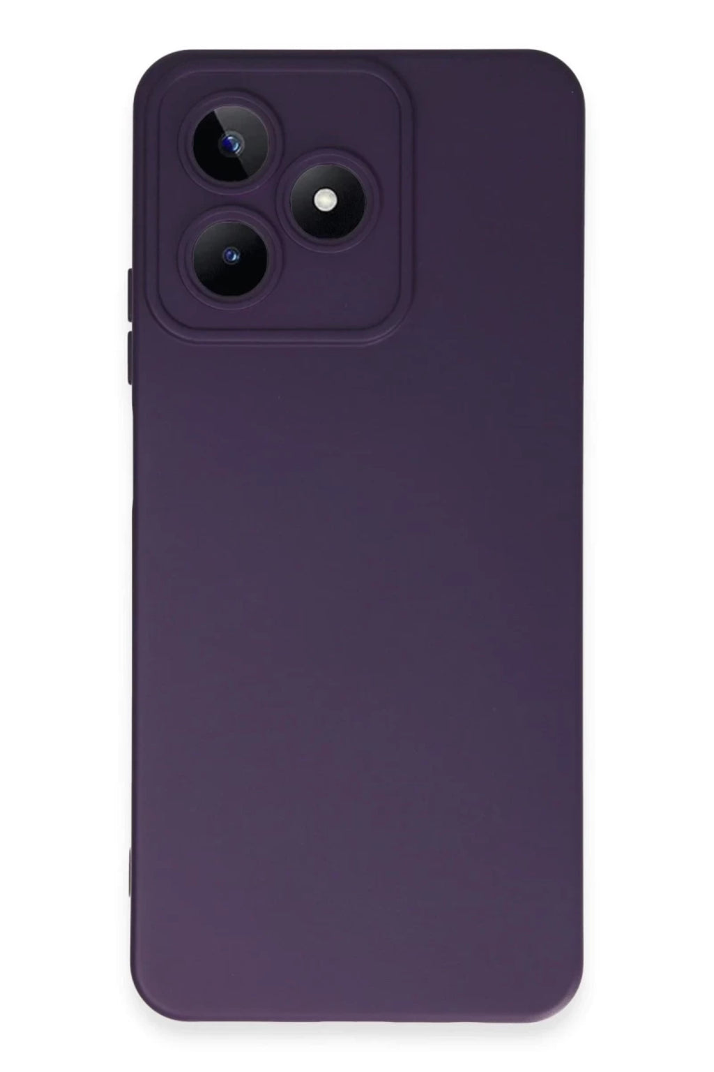 Realme C53 Uyumlu Kılıf Nano içi Kadife Silikon - Mor