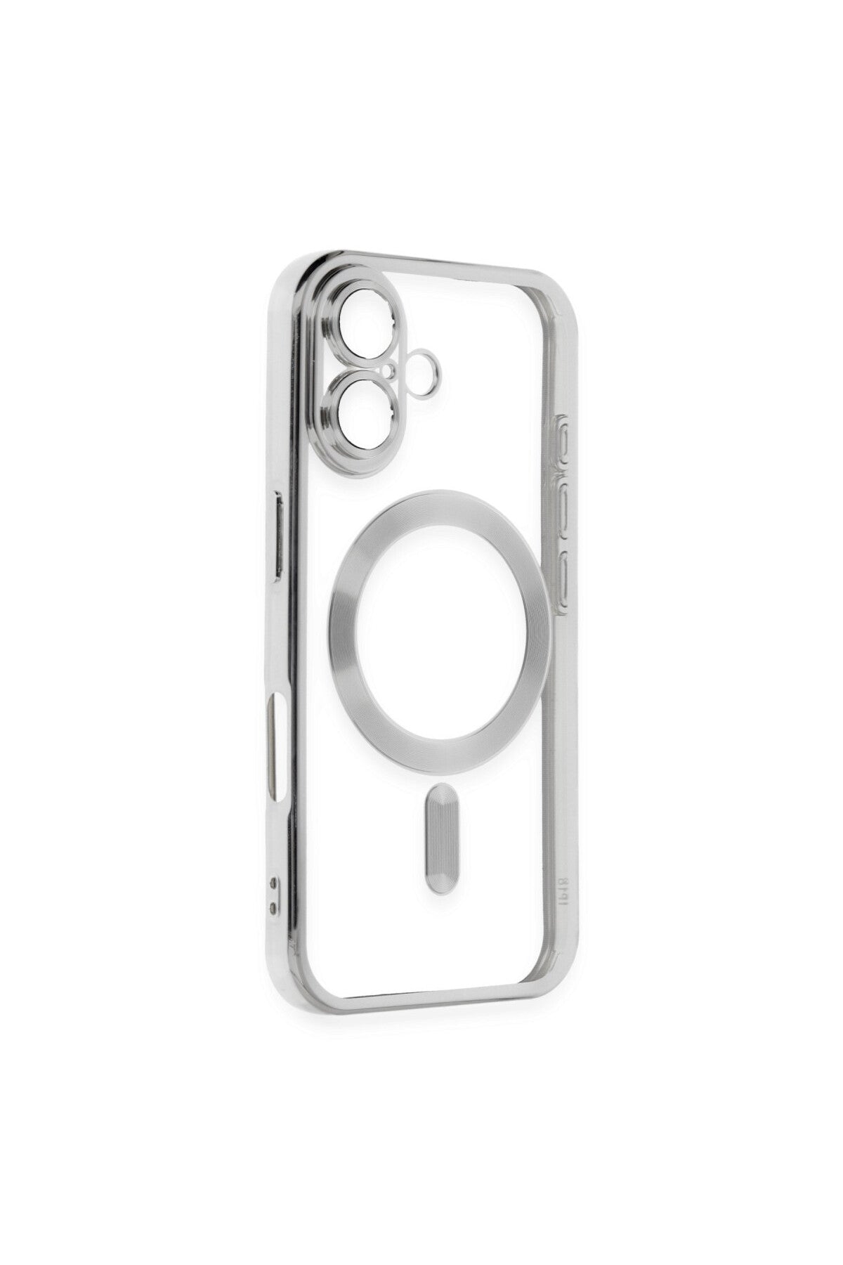 Apple iPhone 16 Plus Uyumlu Kılıf Kross Magneticsafe Kapak - Gümüş