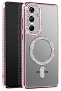 Samsung Galaxy S26 Plus Uyumlu Joke Simli Magneticsafe Kılıf - Pembe