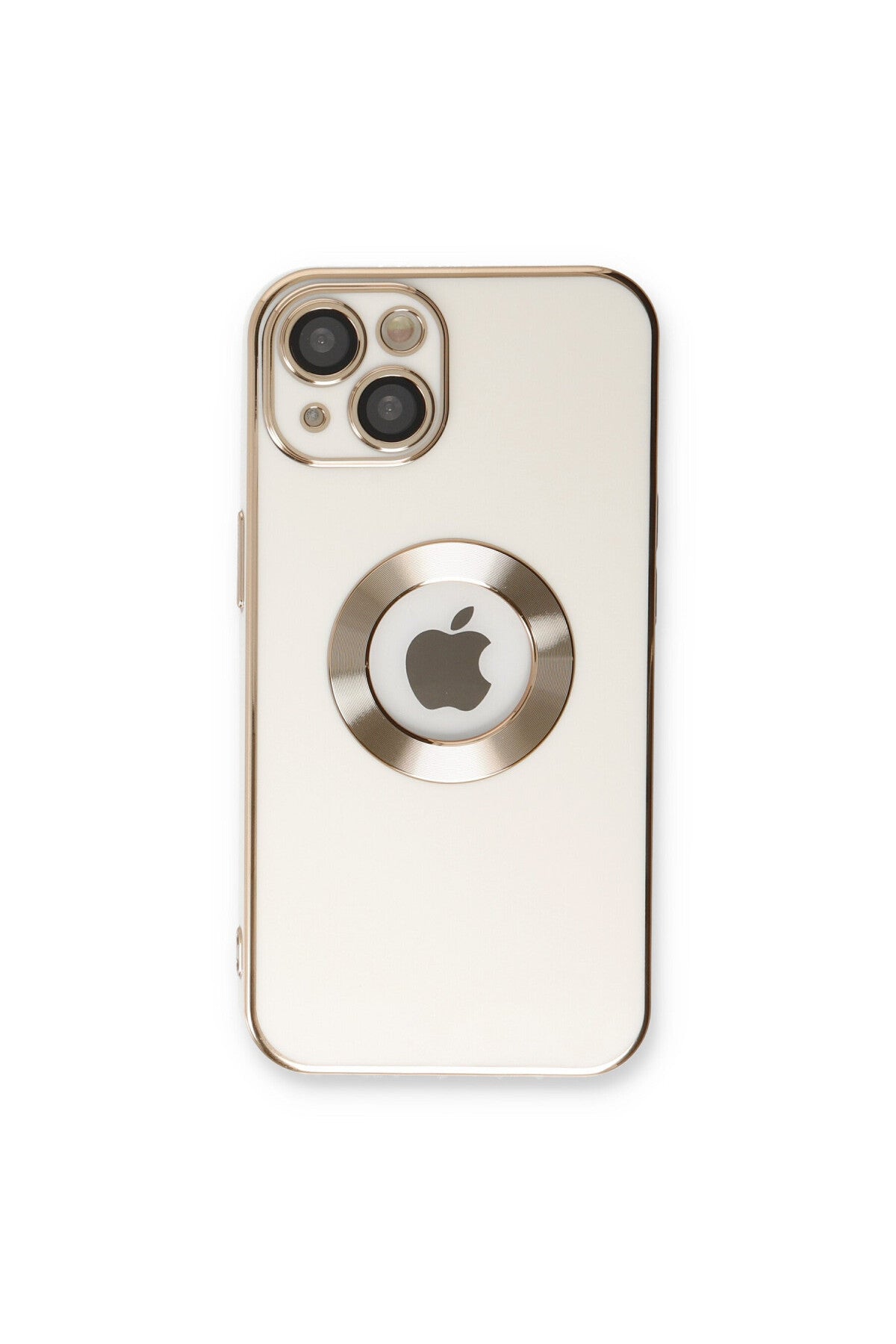 Apple iPhone 14 Plus Uyumlu Kılıf Store Silikon - Beyaz