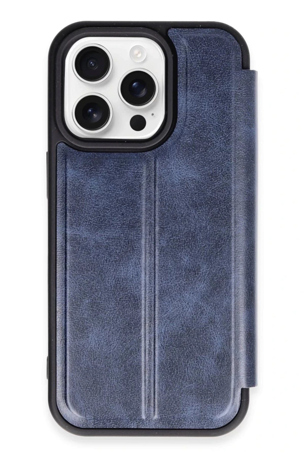 Apple iPhone 14 Pro Uyumlu Kılıf Flip Cover - Lacivert