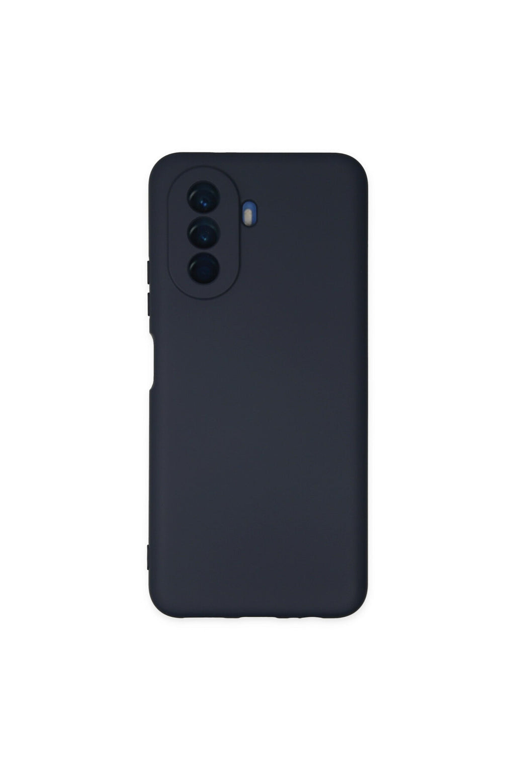 Huawei Nova Y70 Uyumlu Kılıf Nano içi Kadife Silikon - Lacivert