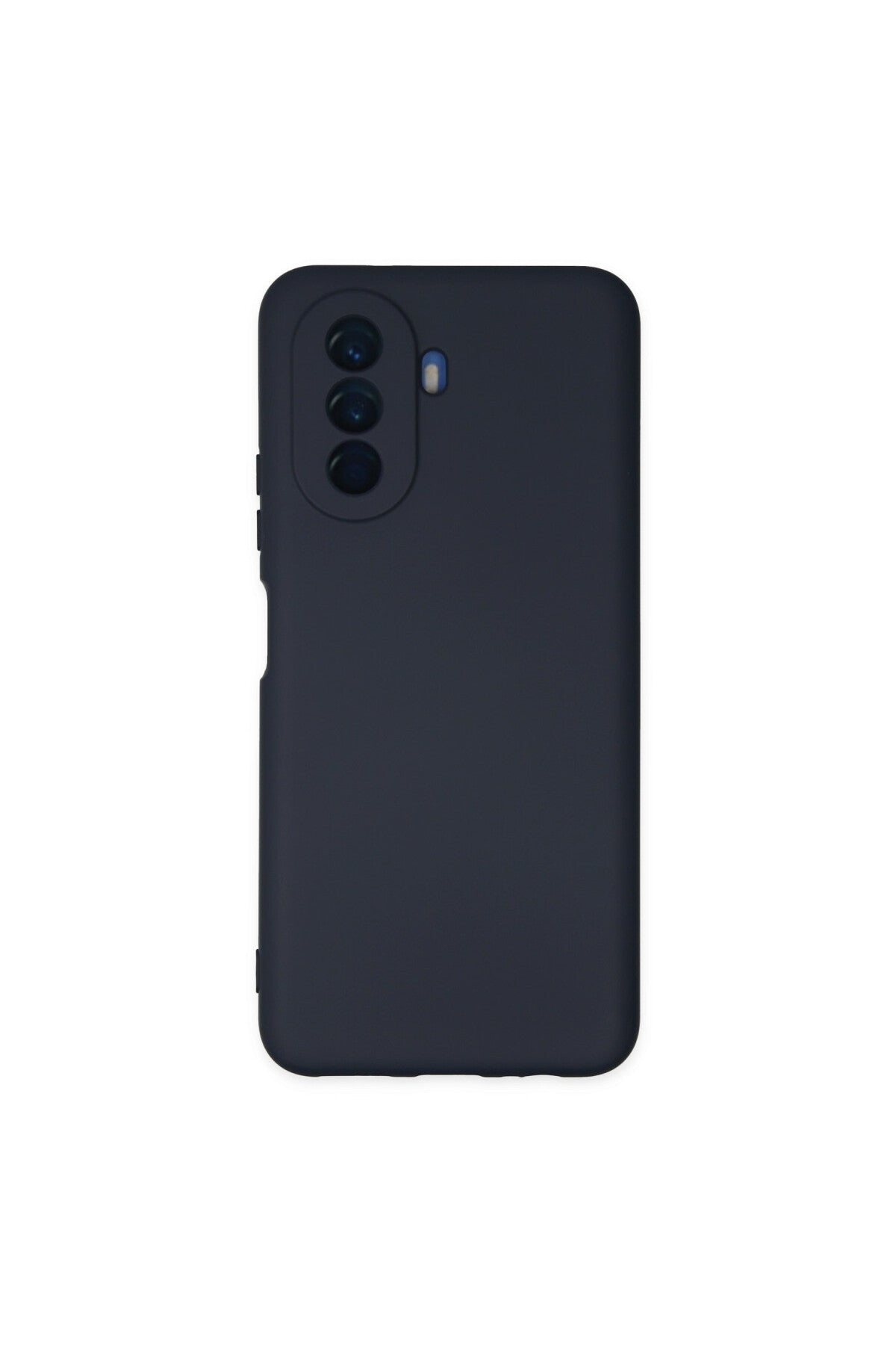 Huawei Nova Y70 Uyumlu Kılıf Nano içi Kadife Silikon - Lacivert