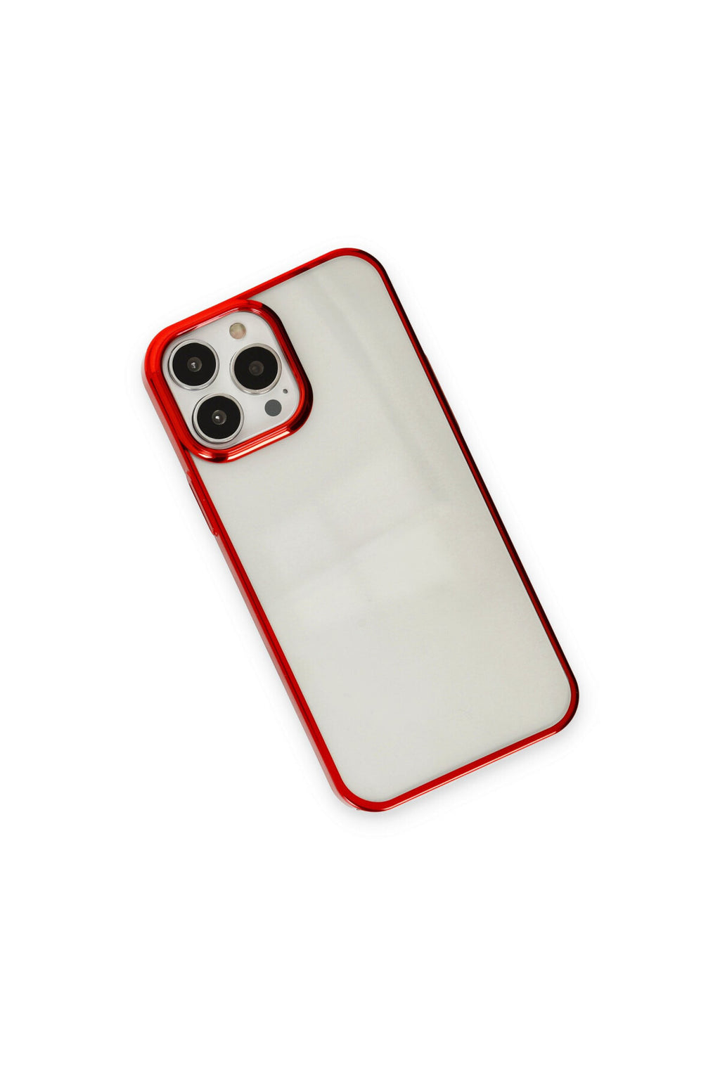 Apple iPhone 14 Pro Max Uyumlu Kılıf Element Silikon - Kırmızı