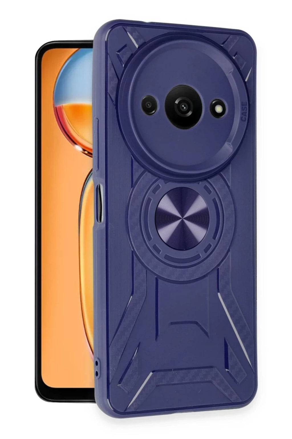 Xiaomi Redmi A3 4G Uyumlu Kılıf Lincoln Silikon - Lacivert