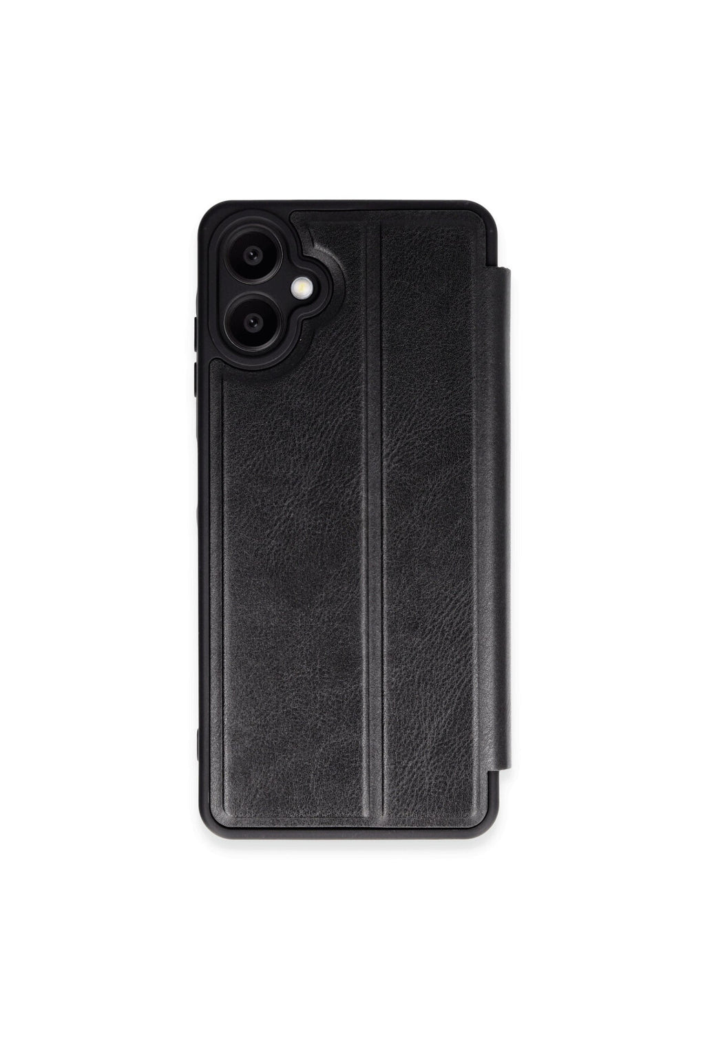 Samsung Galaxy A06 Uyumlu Kılıf Flip Cover - Siyah