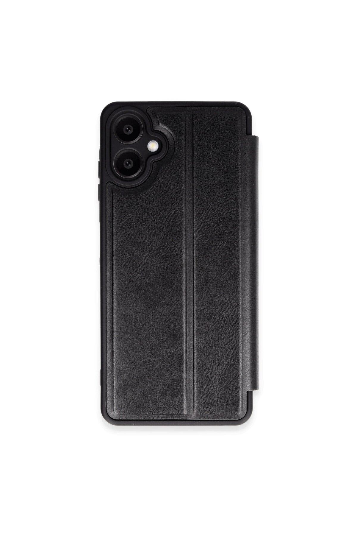 Samsung Galaxy A06 Uyumlu Kılıf Flip Cover - Siyah
