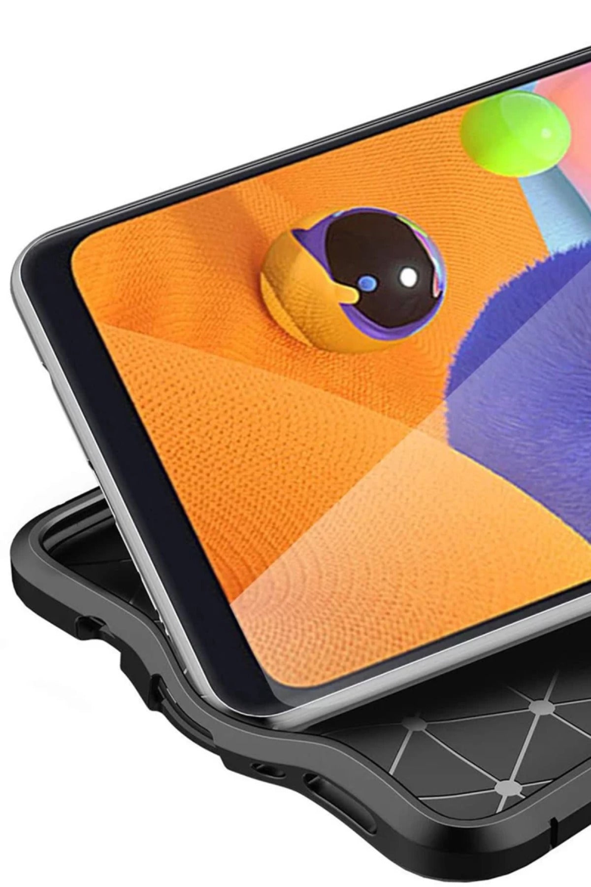 Samsung Galaxy A31 Uyumlu Kılıf Auto Focus Kapak - Kırmızı