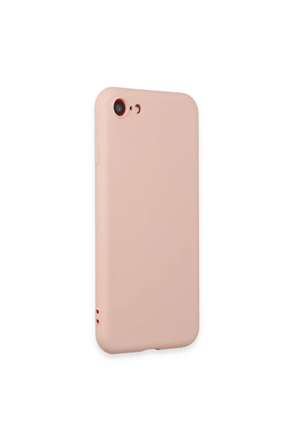 Apple iPhone 7 Uyumlu Kılıf First Silikon - Pudra