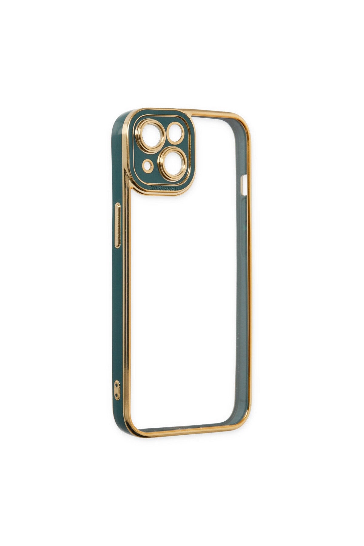 Apple iPhone 14 Plus Uyumlu Kılıf Liva Lens Silikon - Yeşil