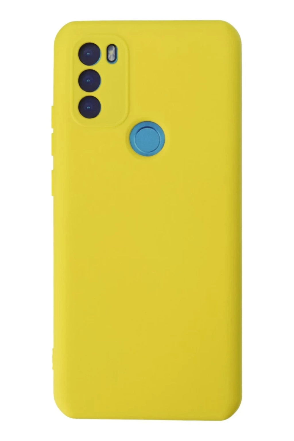 General Mobile GM 21 Plus Kılıf Nano içi Kadife Silikon - Sarı