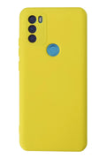 General Mobile GM 21 Plus Kılıf Nano içi Kadife Silikon - Sarı