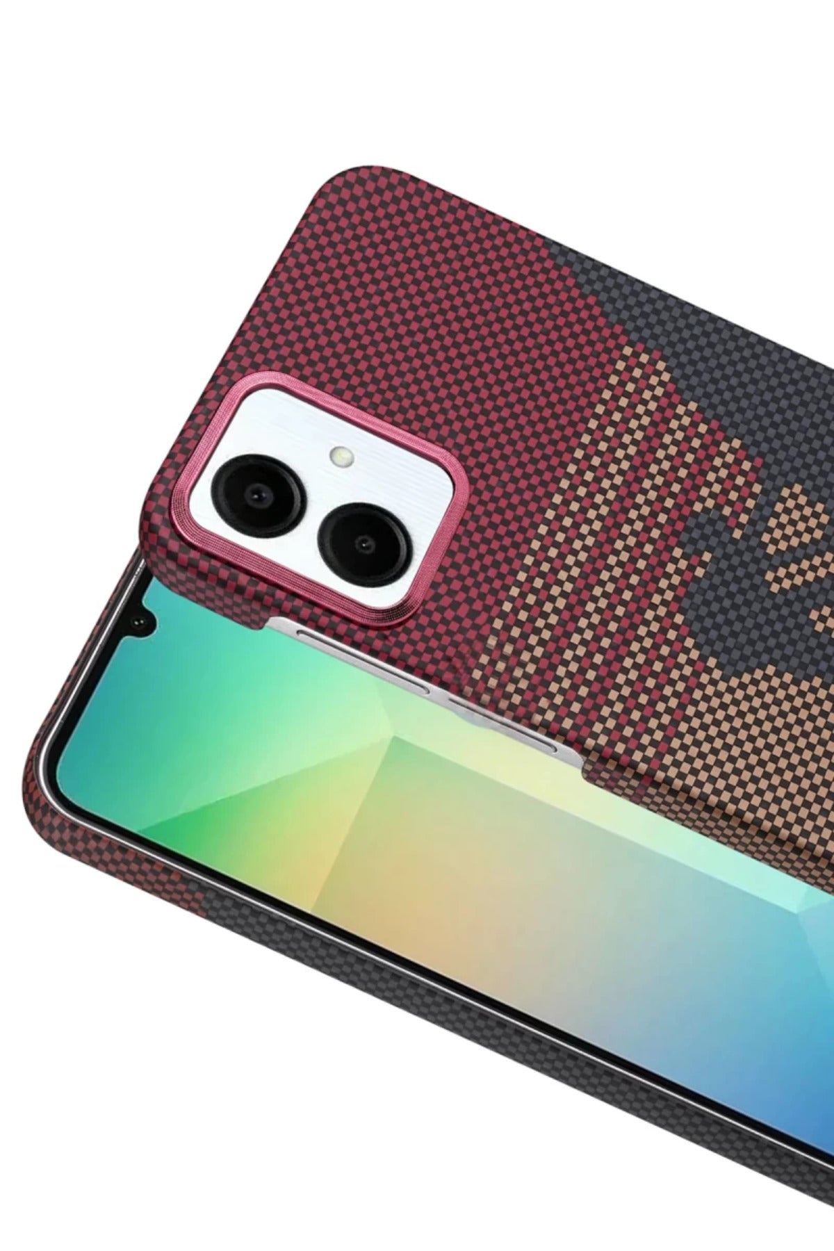 Samsung Galaxy A07 4G Uyumlu Vega Magsafe Kapak - Kırmızı