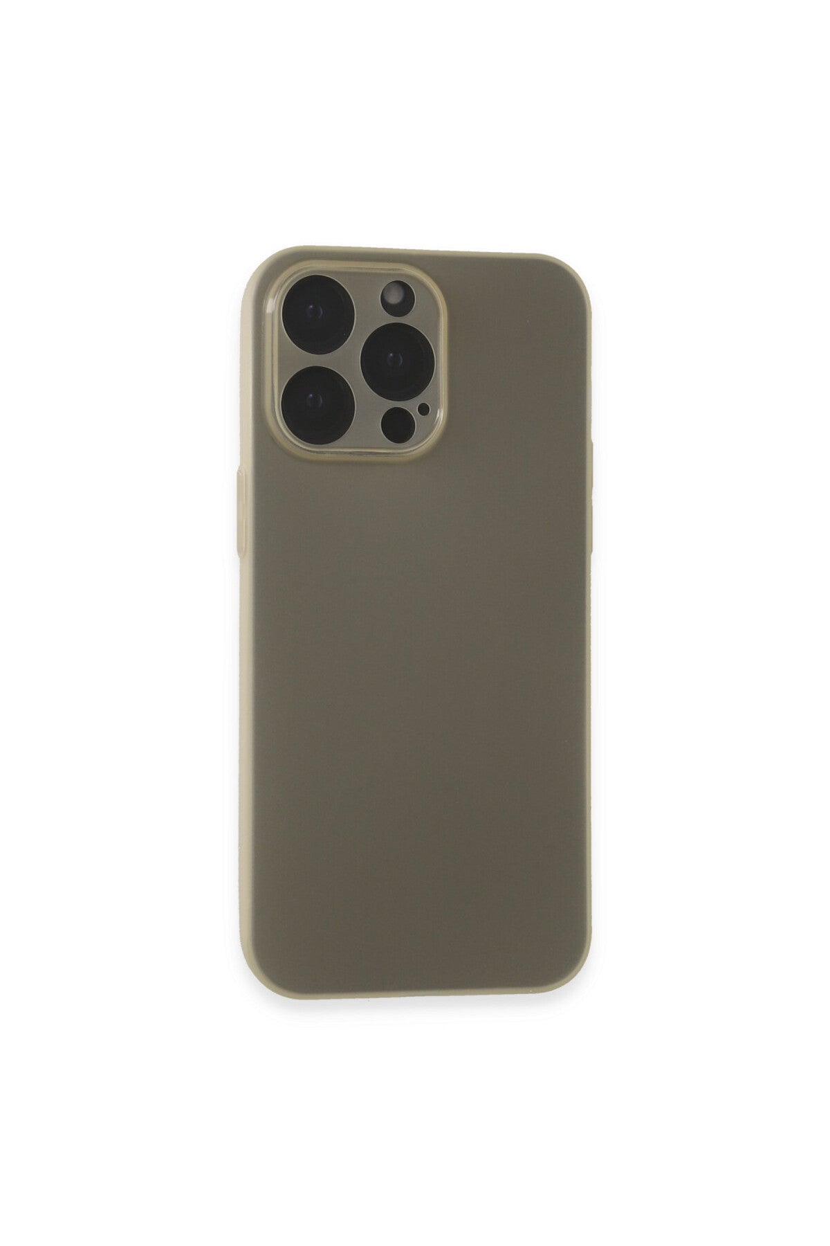 Apple iPhone 15 Pro Uyumlu Kılıf Puma Silikon - Titan Gri