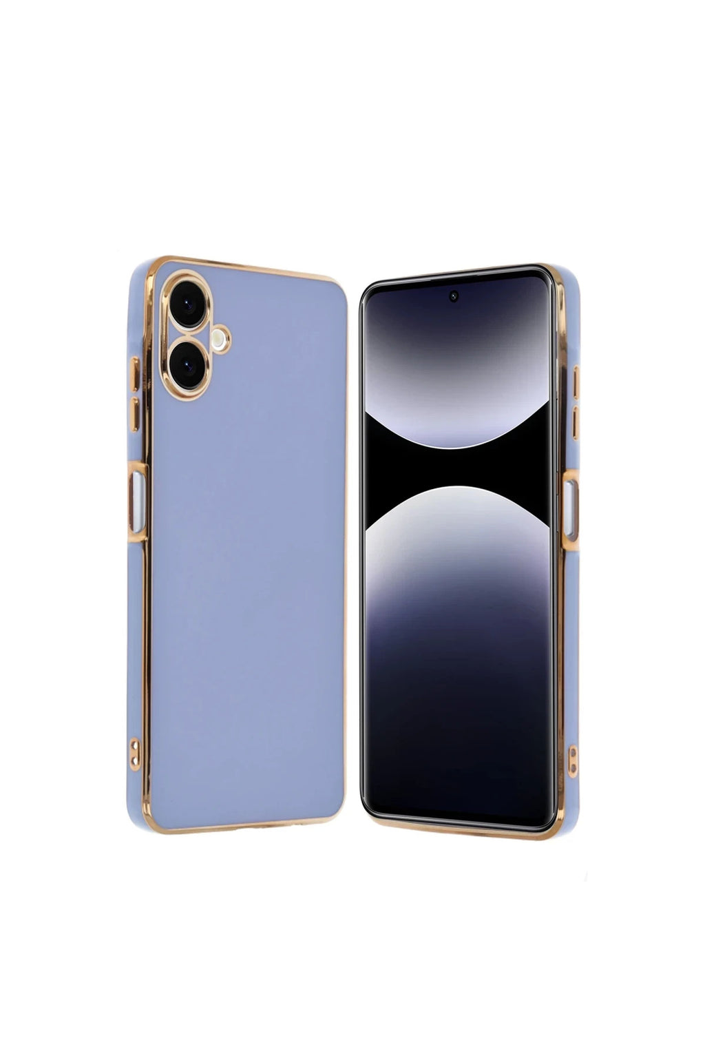 Samsung Galaxy A06 Uyumlu Kılıf Volet Silikon - Mavi