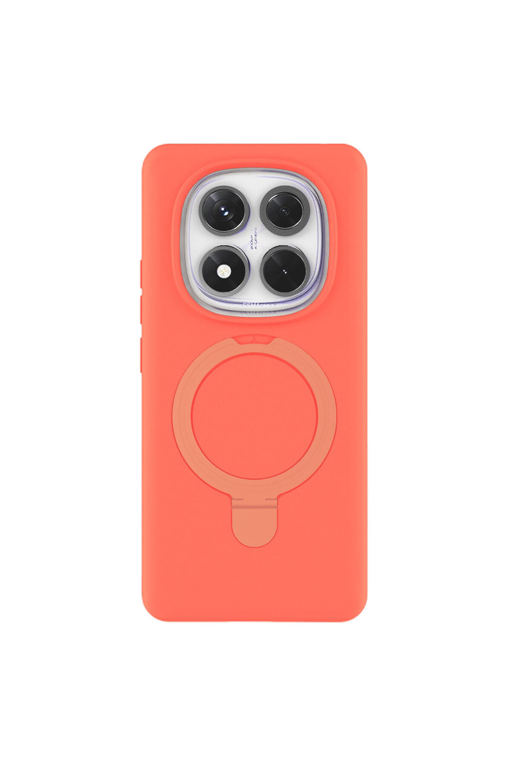 Xiaomi Redmi Note 14 Pro 4G Uyumlu Regal Magsafe Standlı Kapak - Turuncu