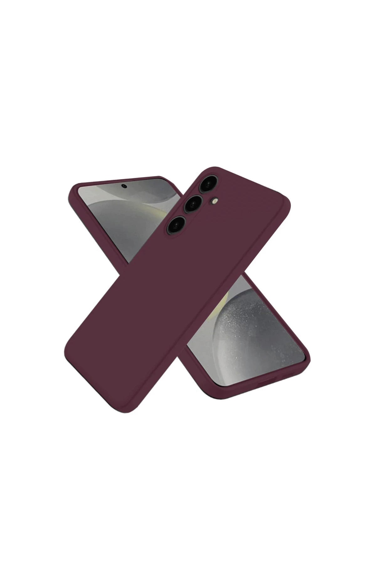 Samsung Galaxy A26 Uyumlu Kılıf First Silikon - Mürdüm