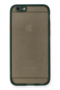 Apple iPhone 6 Uyumlu Kılıf Montreal Silikon Kapak - Yeşil