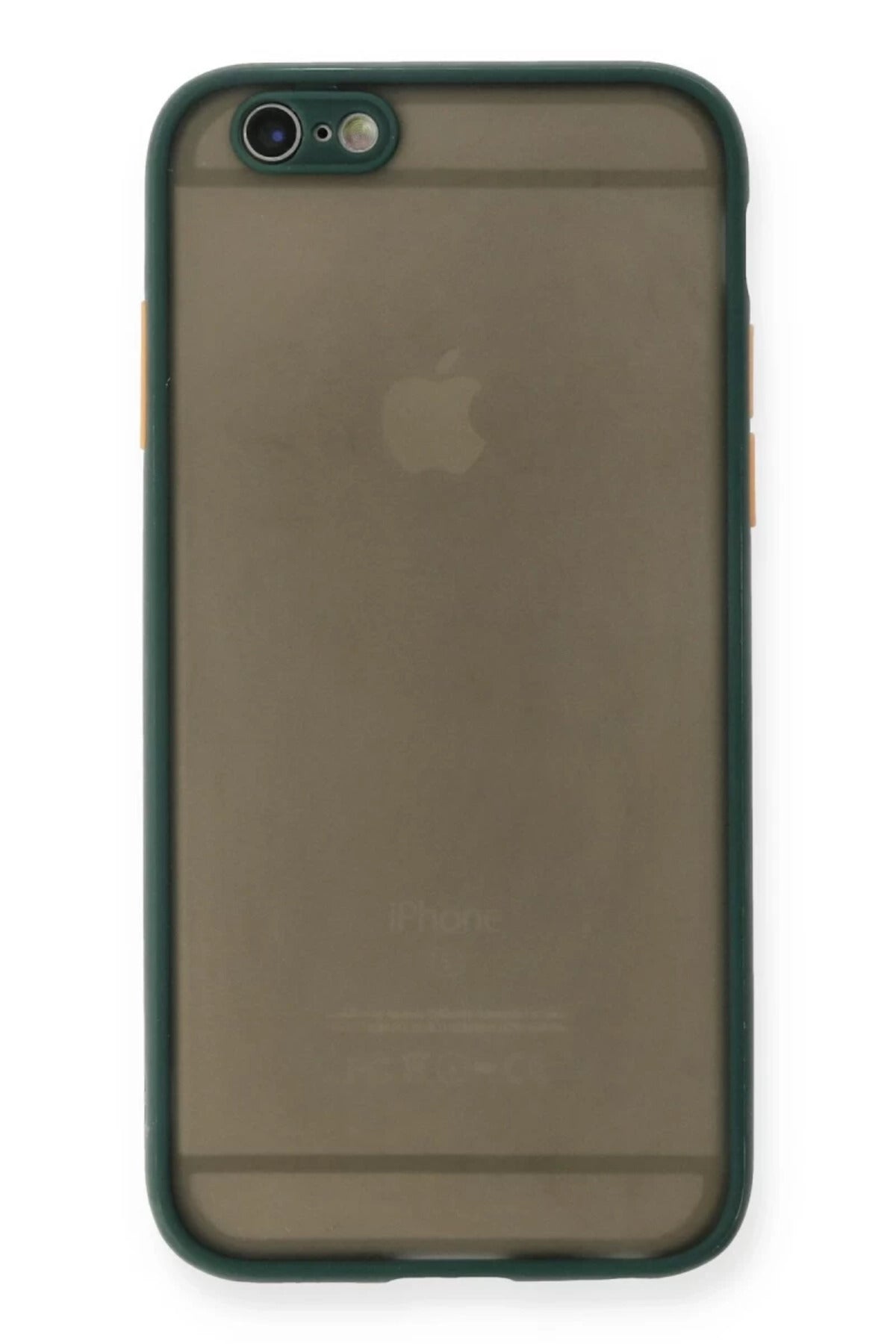 Apple iPhone 6 Uyumlu Kılıf Montreal Silikon Kapak - Yeşil