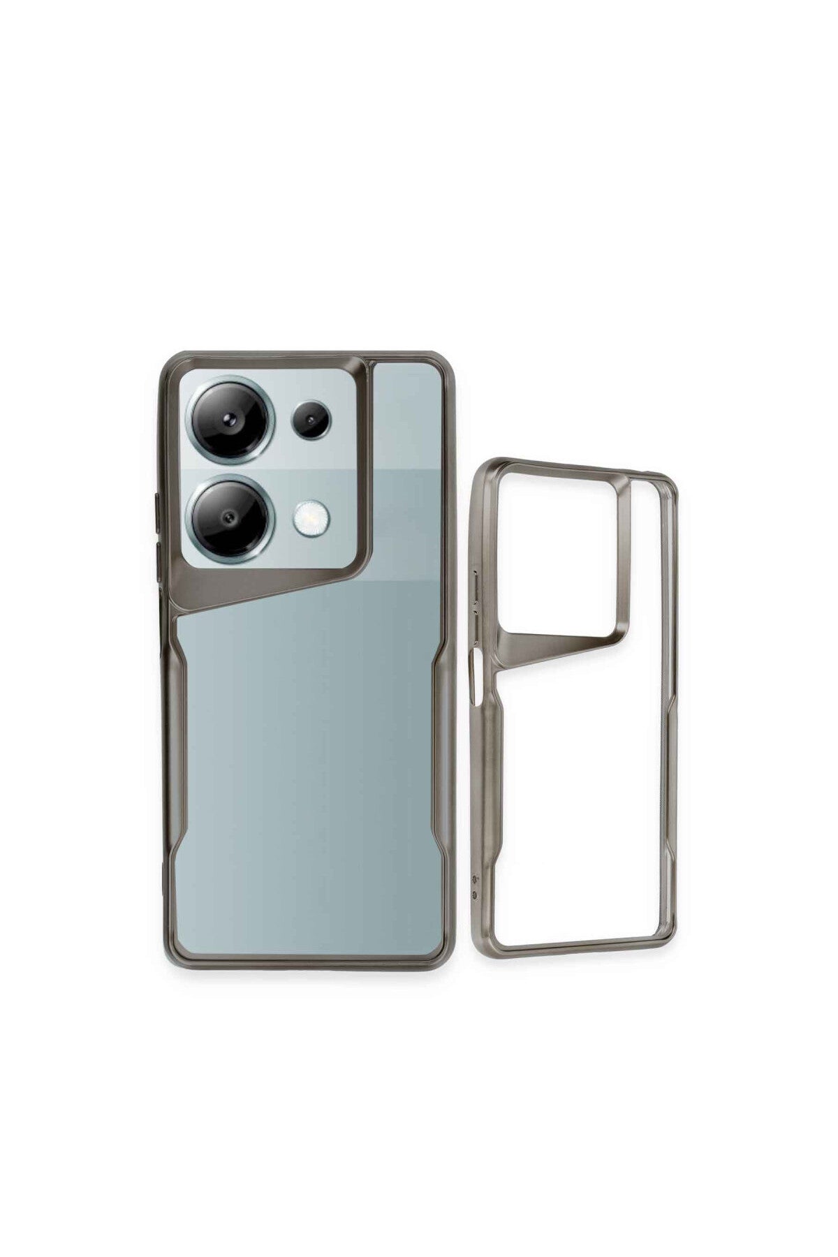 Xiaomi Redmi Note 13 Pro 4G Uyumlu Kılıf Boyi Silikon Kapak - Lacivert