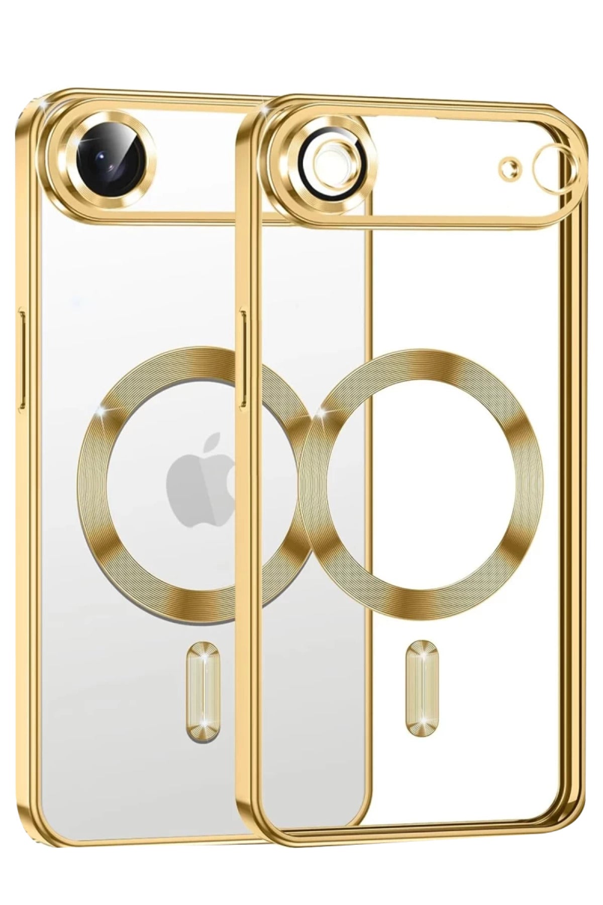 Apple iPhone 17 Air Uyumlu Kross Magneticsafe Kapak - Gold
