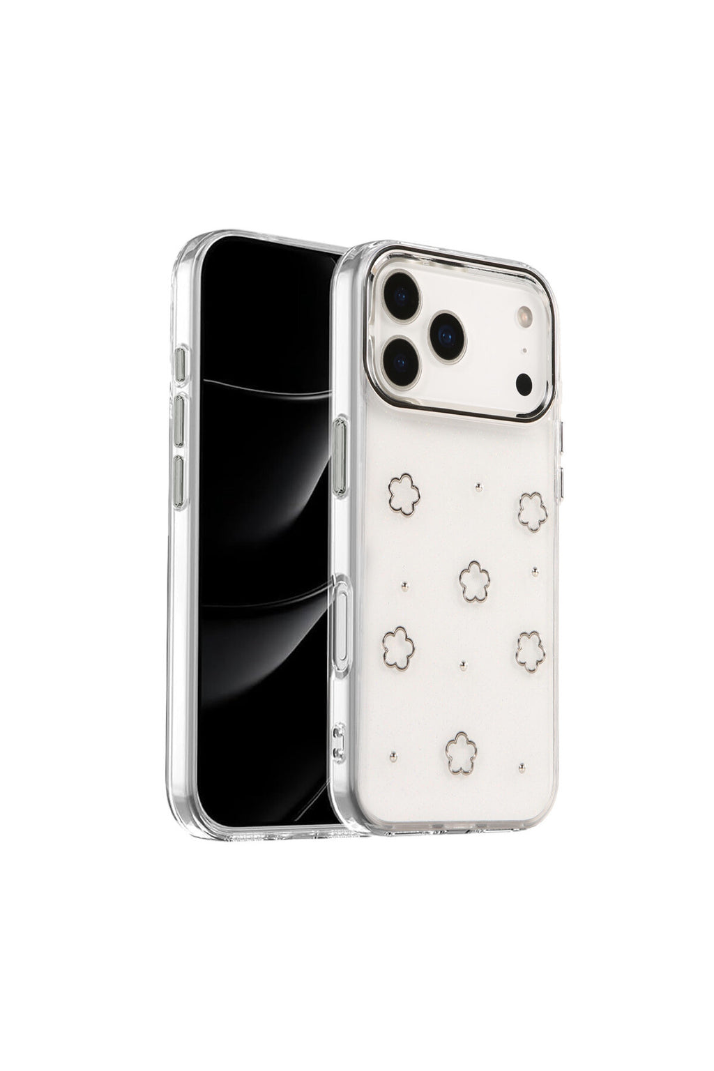Apple iPhone 17 Pro Max Uyumlu Fiyonk Desenli Kapak - Desen 2