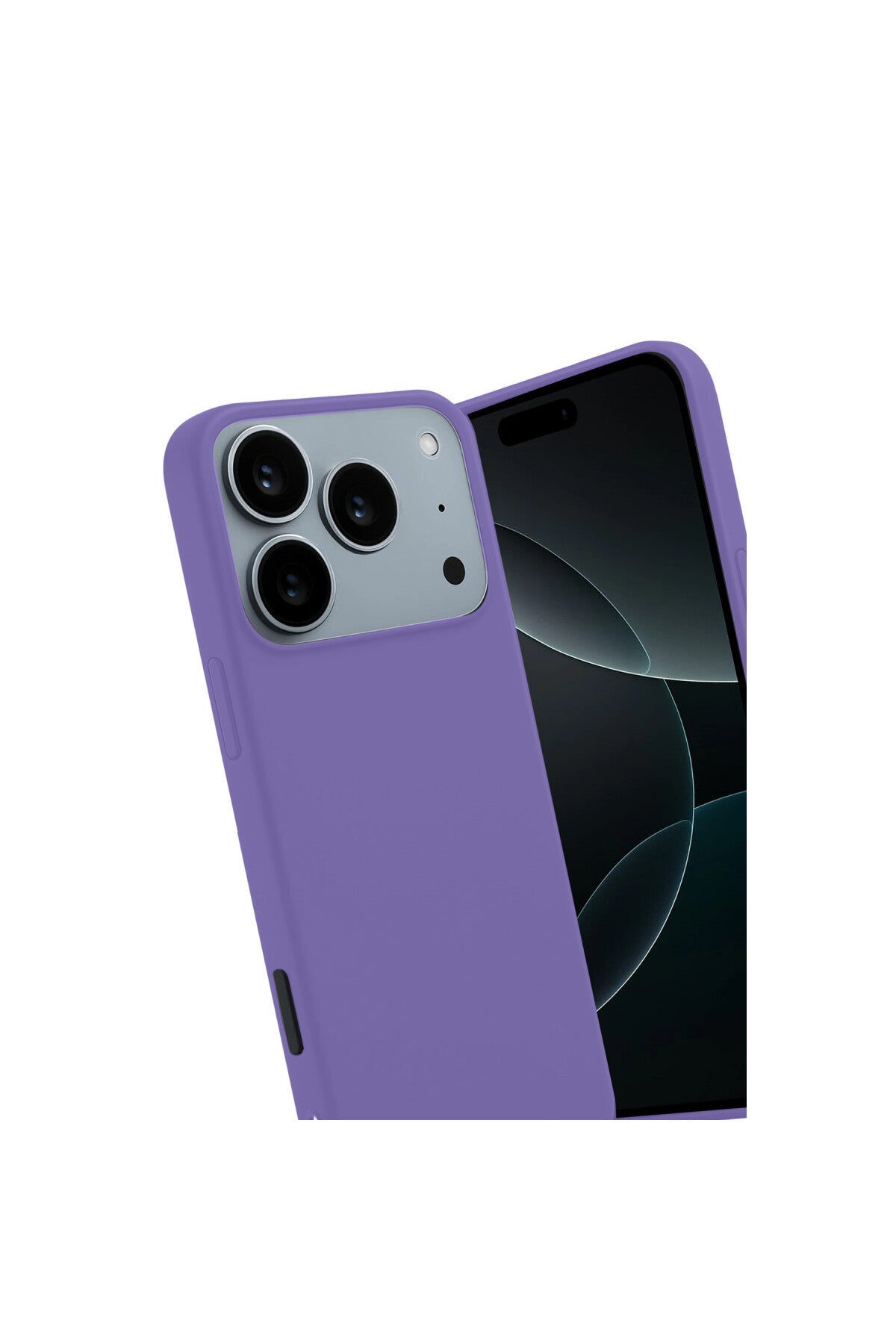 Apple iPhone 17 Pro Max Uyumlu First Silikon - Lila