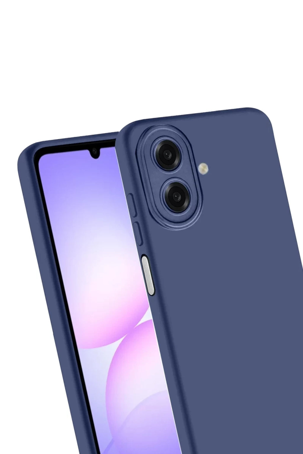 Samsung Galaxy A07 4G Uyumlu First Silikon - Lacivert