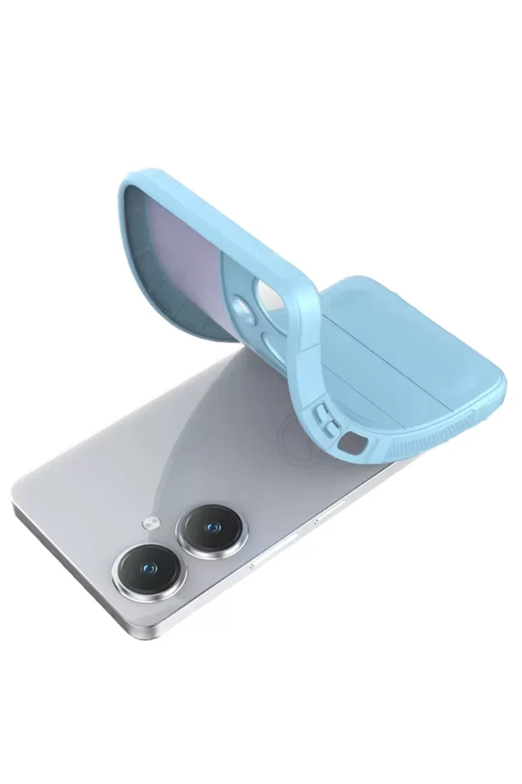 Vivo Y27 Uyumlu Kılıf Optimum Silikon - Lacivert