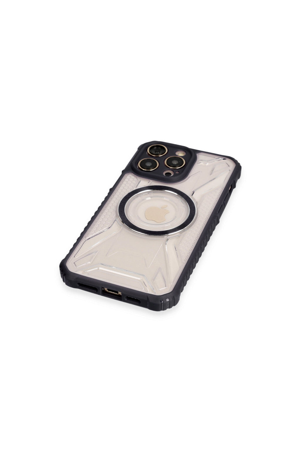 Apple iPhone 14 Pro Max Uyumlu Kılıf Prag Magneticsafe Kapak - Siyah