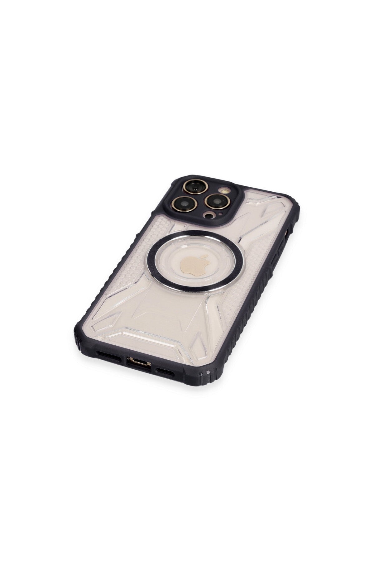 Apple iPhone 14 Pro Max Uyumlu Kılıf Prag Magneticsafe Kapak - Siyah