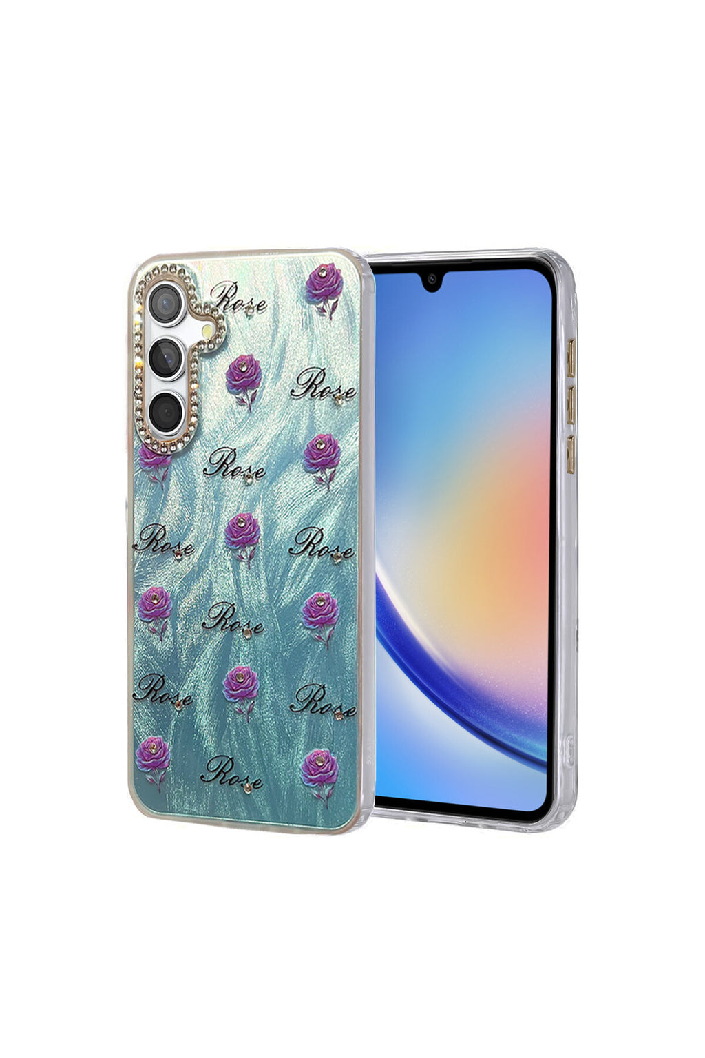 Samsung Galaxy A34 5G Uyumlu Kılıf Blade Aynalı Desenli Kapak - Desen 9
