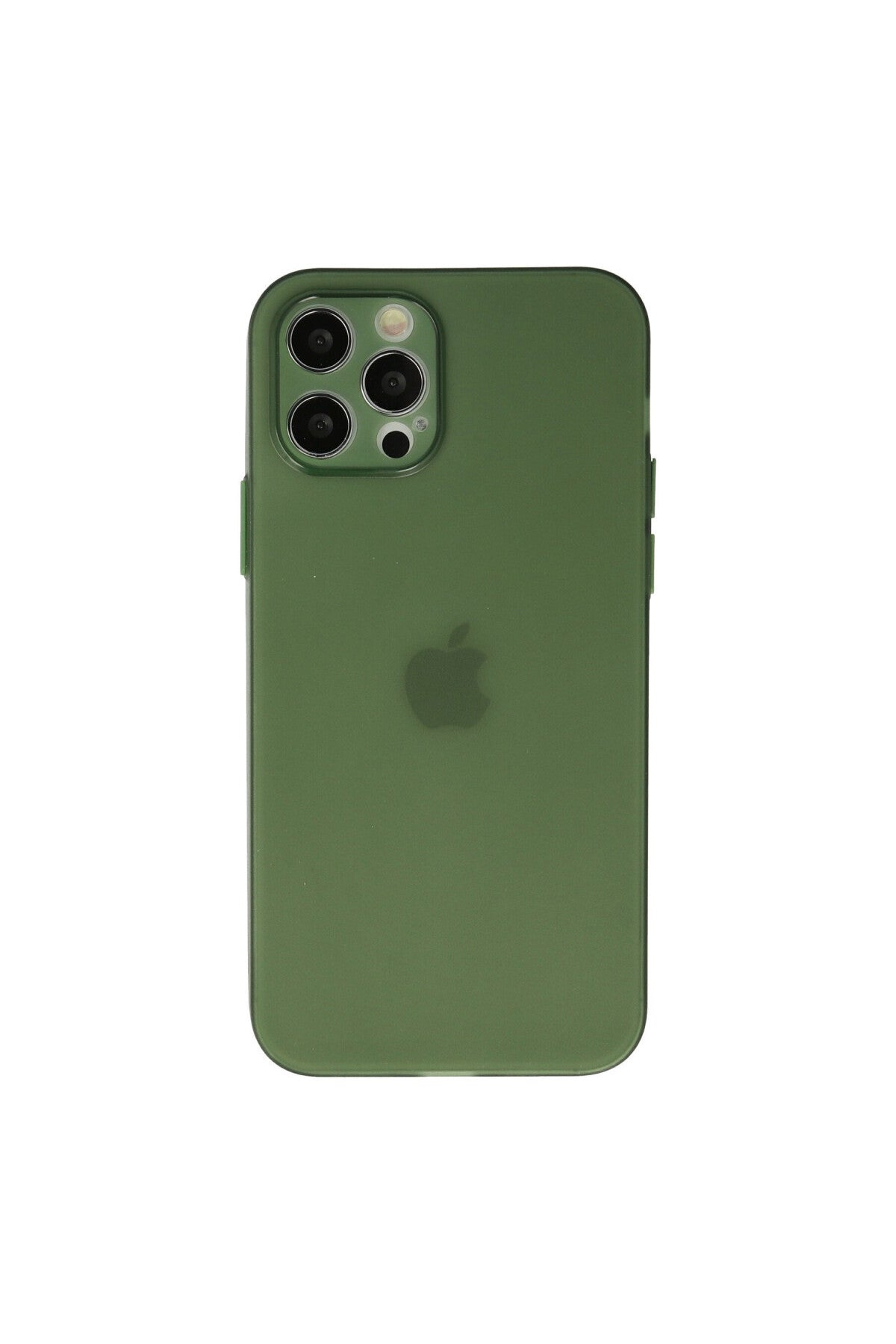 Apple iPhone 12 Pro Uyumlu Kılıf Puma Silikon - Yeşil
