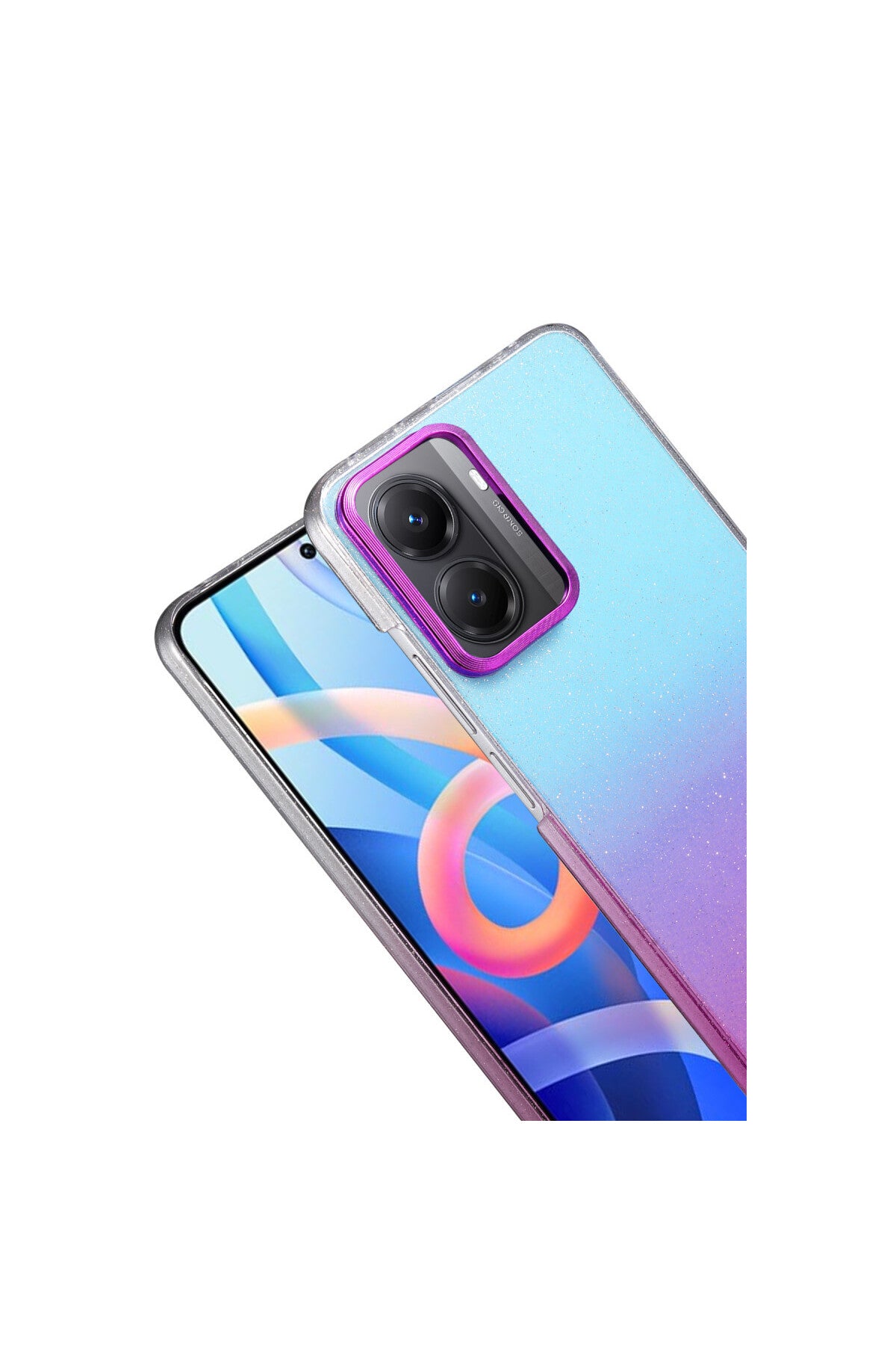 Xiaomi Poco X7 Pro Uyumlu Glossy Kapak - Mor
