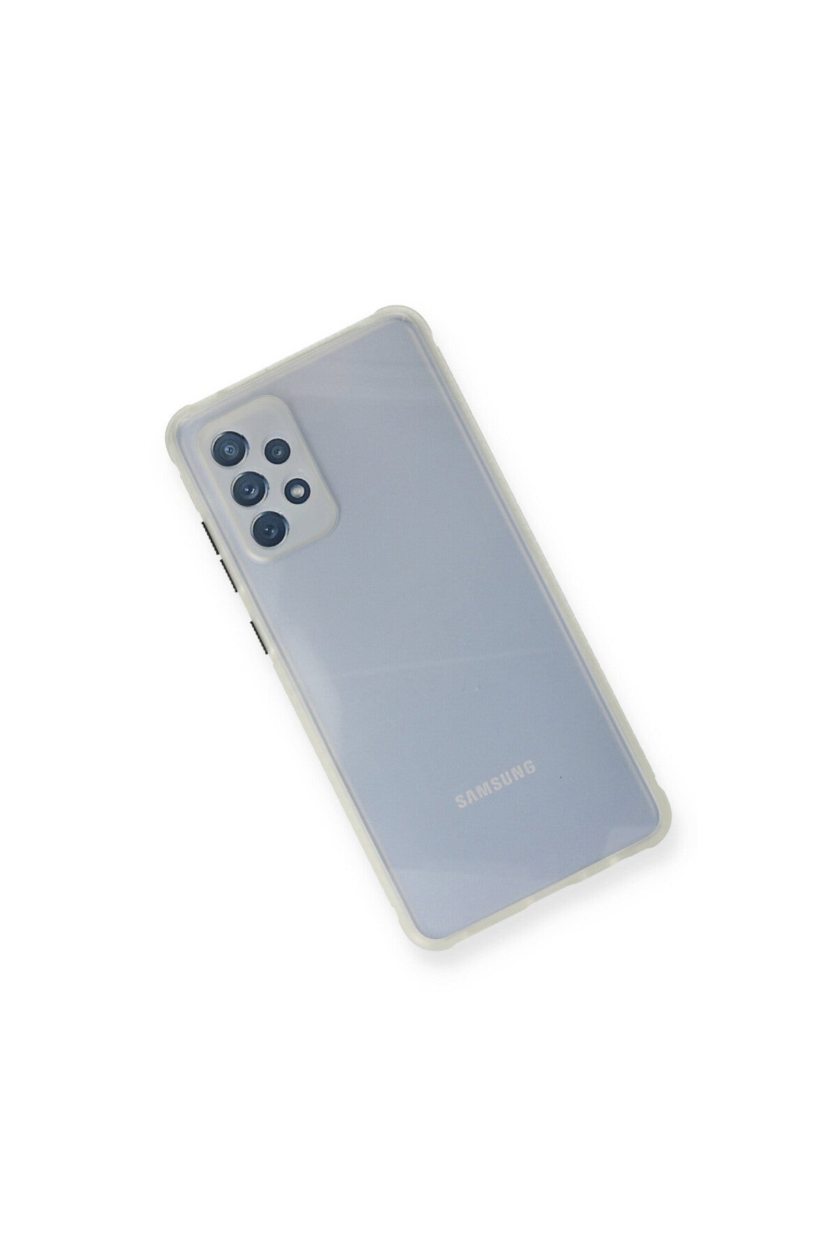 Samsung Galaxy A72 Uyumlu Kılıf Miami Şeffaf Silikon - Şeffaf