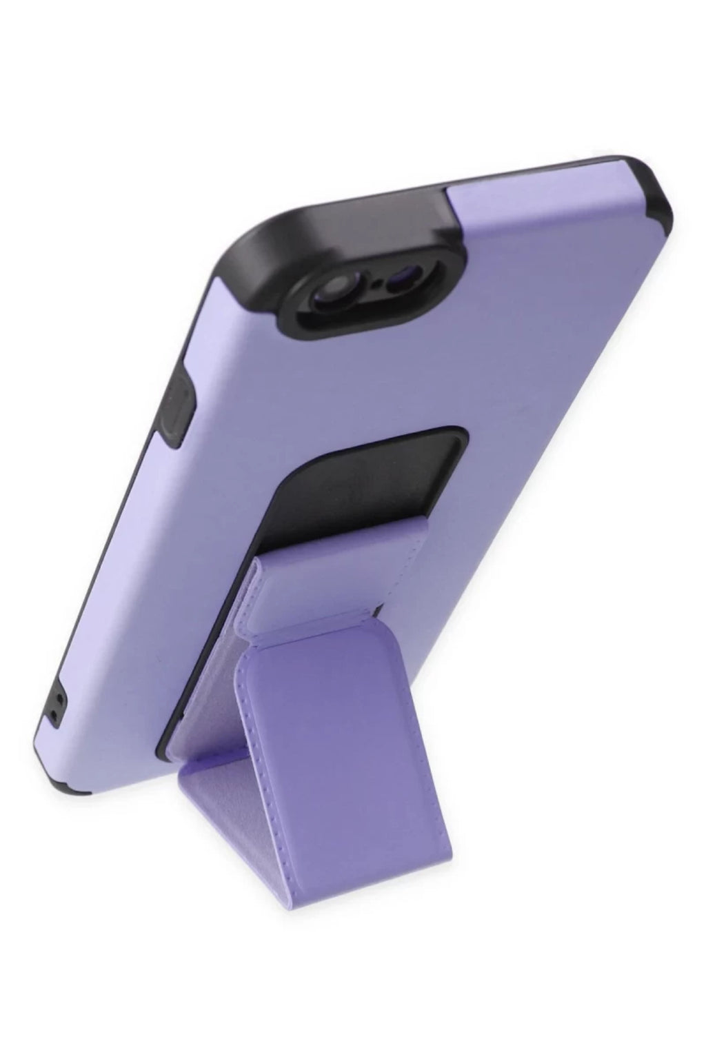 Apple iPhone 6 Uyumlu Kılıf Mega Standlı Silikon - Lila