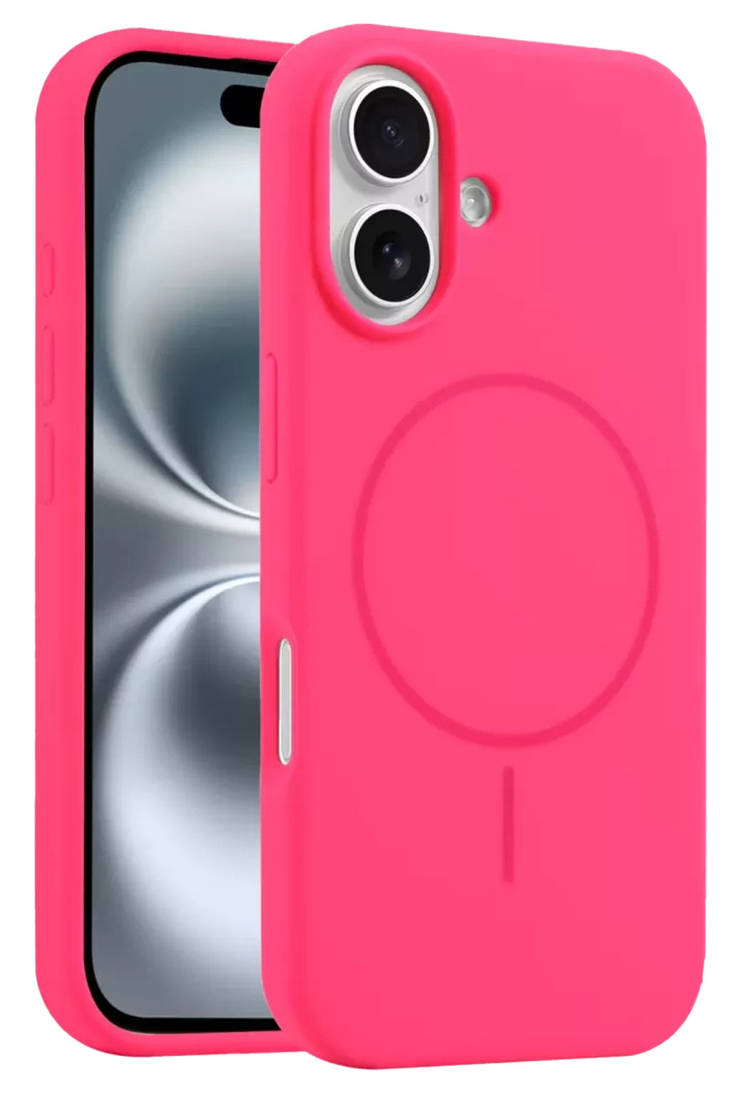 Joko Apple iPhone 16 Plus Uyumlu Kılıf Jully Magsafe Kapak - Pembe
