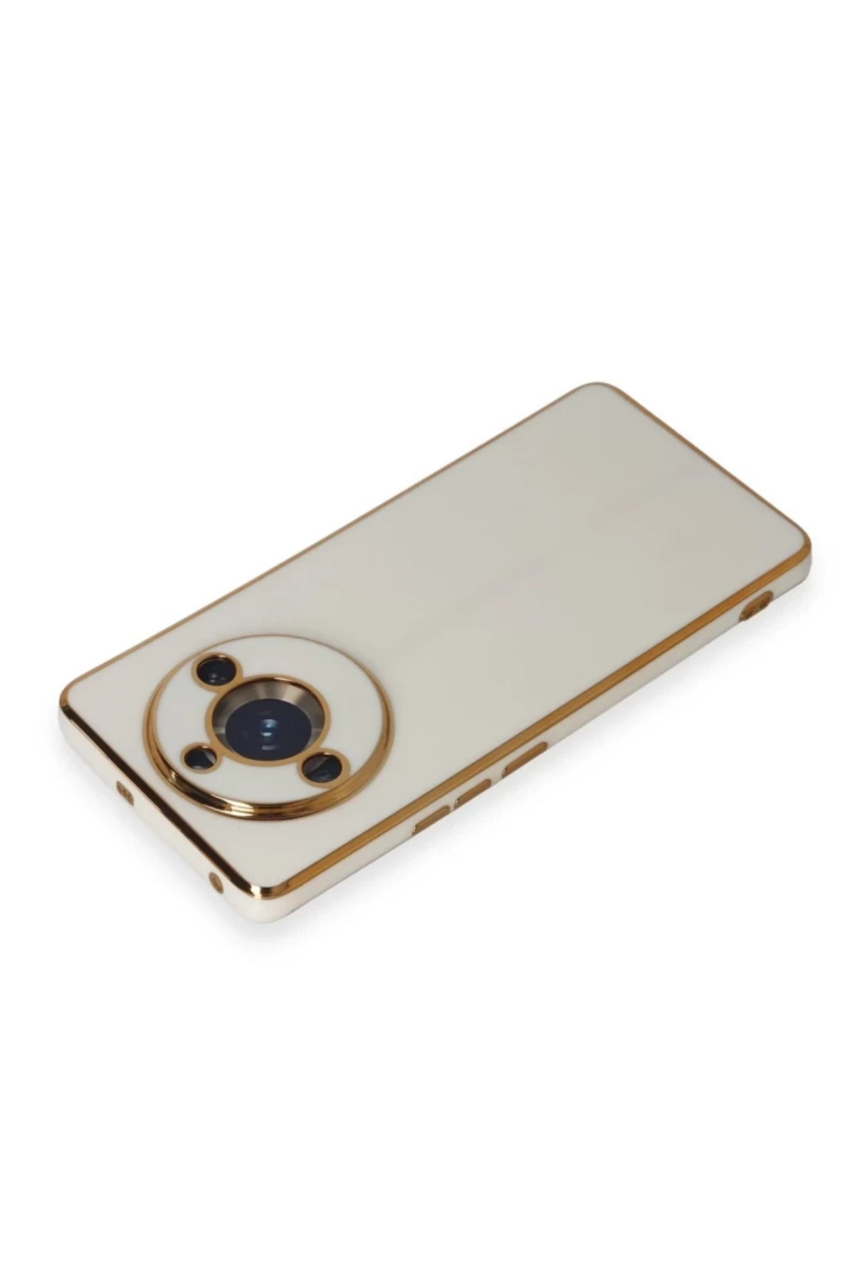 Realme 11 Pro Uyumlu Kılıf Volet Silikon - Beyaz