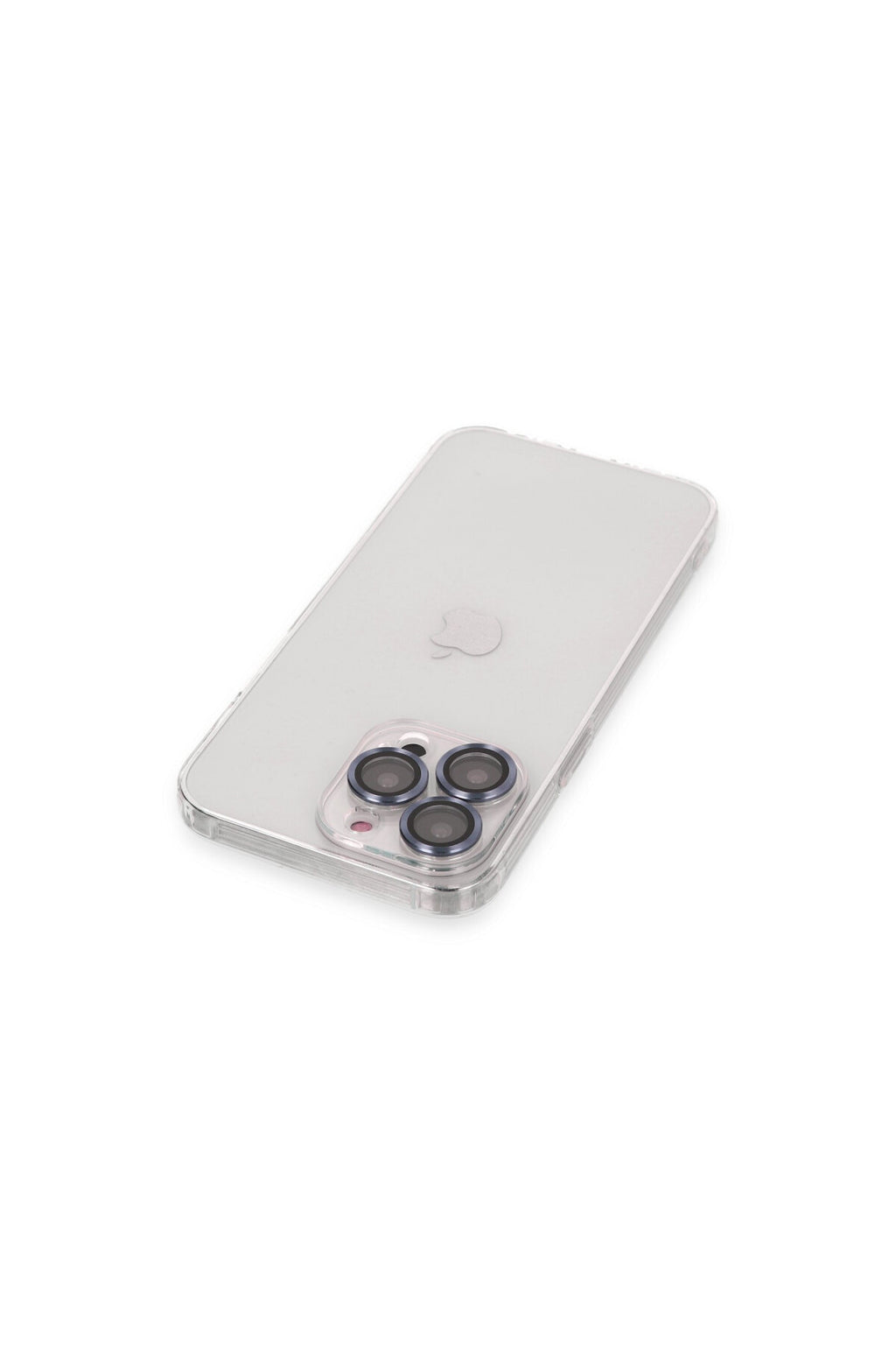 Apple iPhone 13 Pro Uyumlu Kılıf Luko Lens Silikon - Sierra Blue