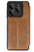 General Mobile Era 30 Kılıf Flip Cover - Taba