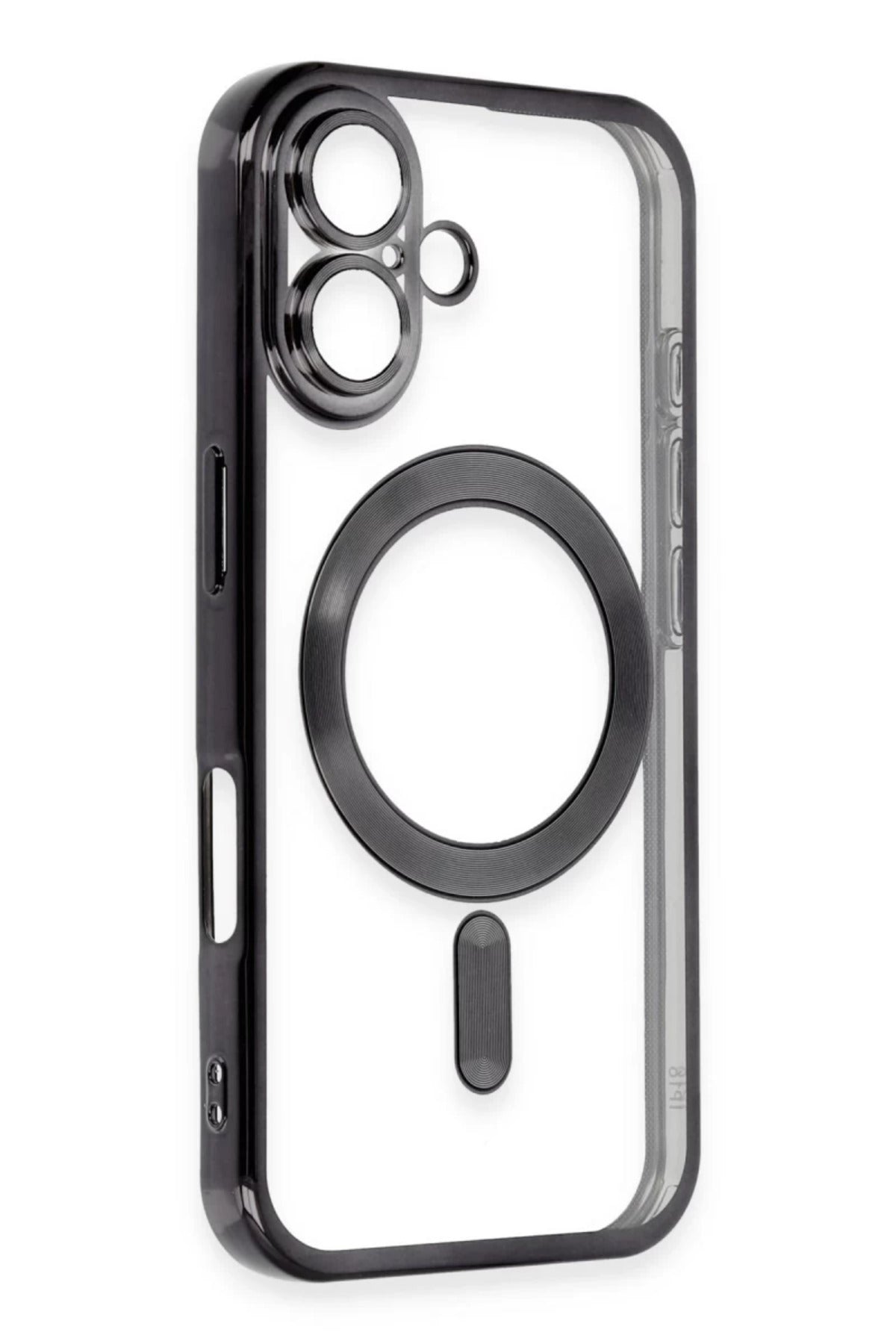 Apple iPhone 16 Uyumlu Kılıf Kross Magneticsafe Kapak - Siyah