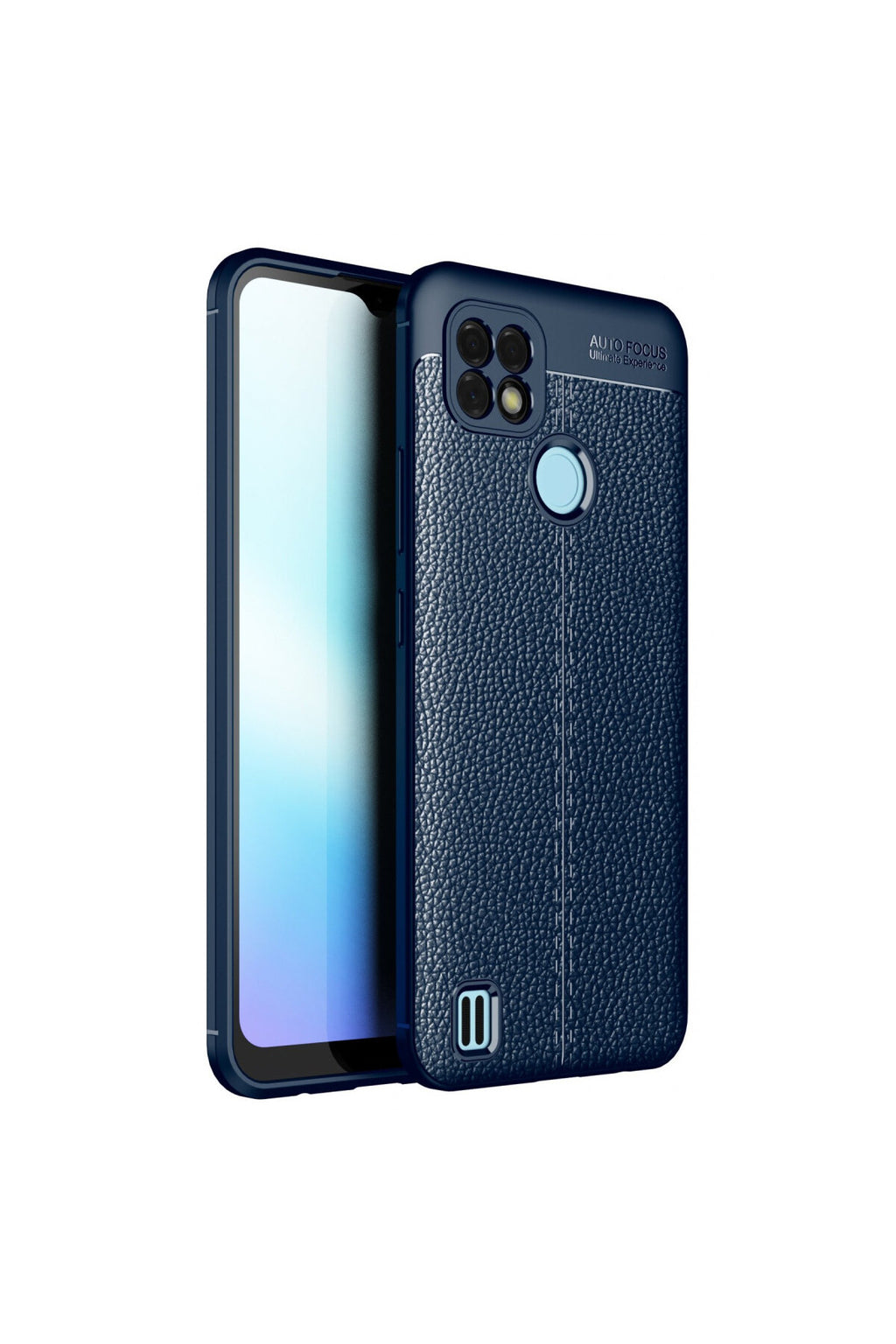 Realme C25 Uyumlu Kılıf Auto Focus Kapak - Lacivert