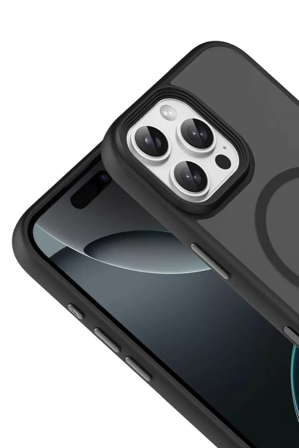Joko Apple iPhone 16 Pro Max Uyumlu Megane Magsafe Kapak - Siyah