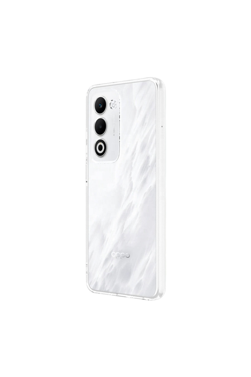 Oppo A5 4G Uyumlu Lüx Şeffaf Silikon - Şeffaf