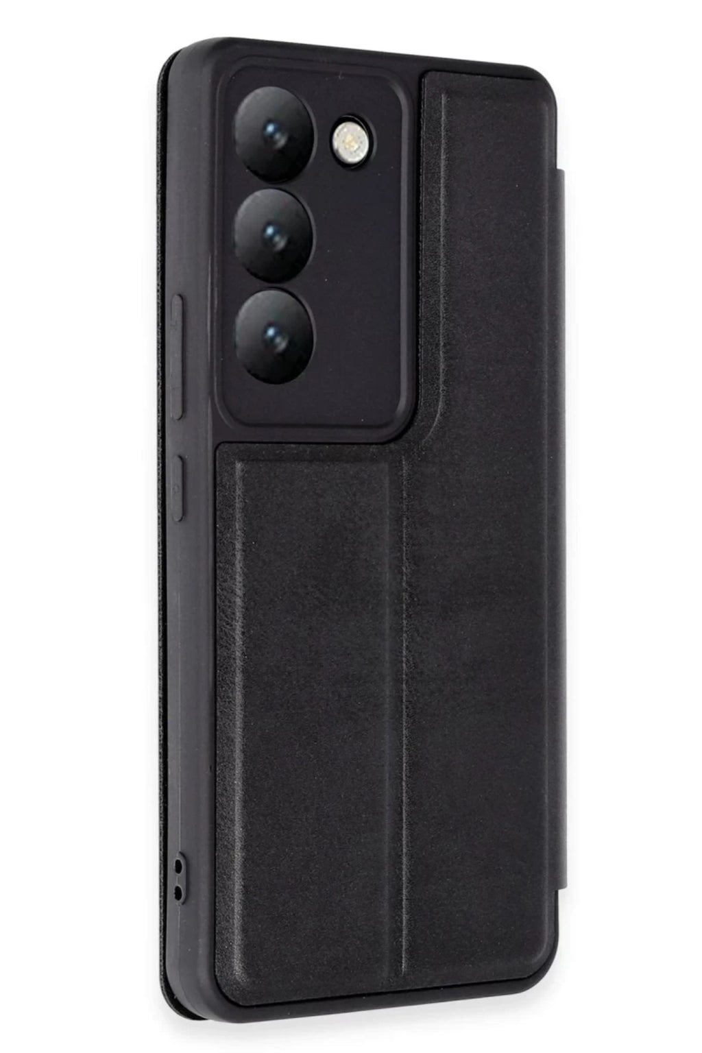 Vivo V30 Lite 4G Uyumlu Kılıf Flip Cover - Siyah