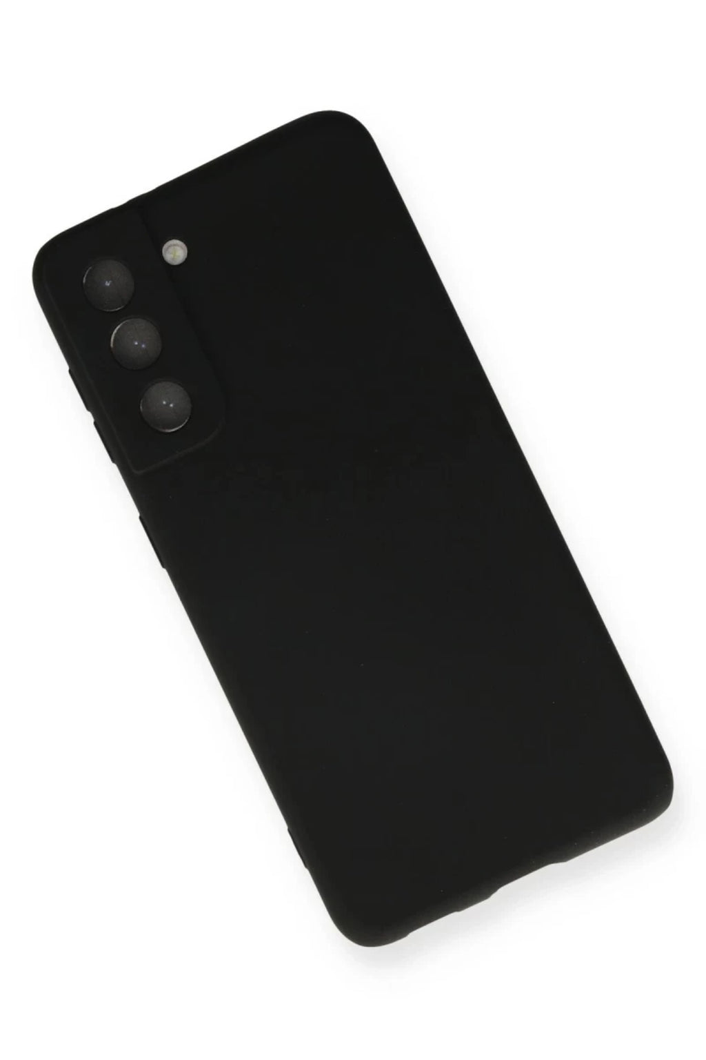 Samsung Galaxy S22 Plus Uyumlu Kılıf First Silikon - Siyah
