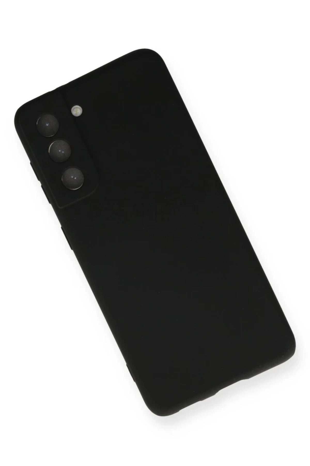 Samsung Galaxy S22 Plus Uyumlu Kılıf First Silikon - Siyah