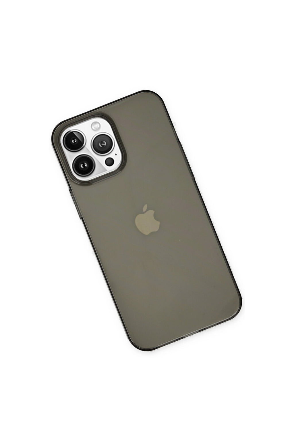 Apple iPhone 14 Pro Uyumlu Kılıf Pc Sert Şeffaf Kapak - Siyah